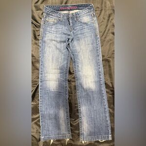 Cruel Girl Boot Cut Jeans - Classic Blue